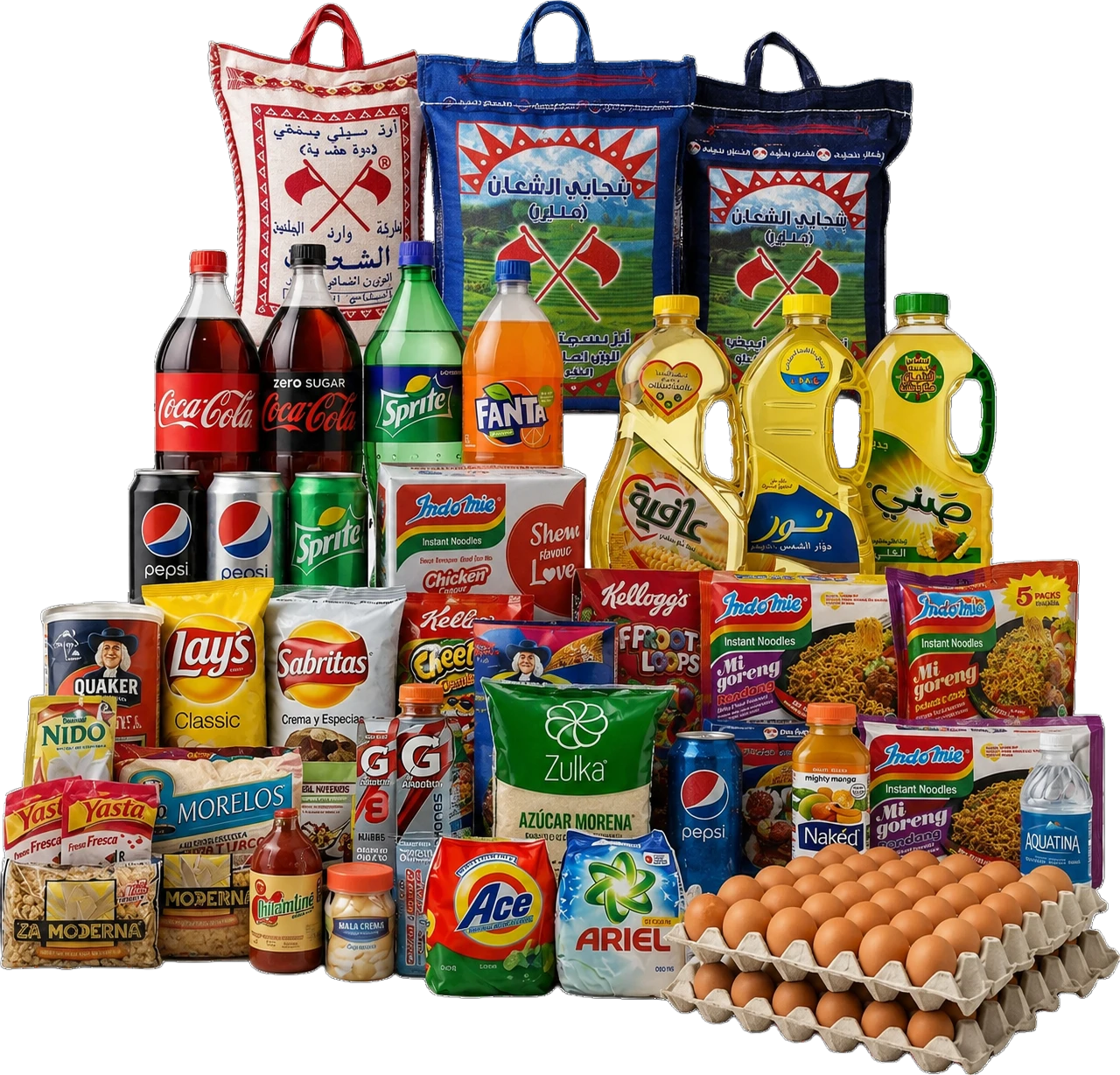 FMCG products range